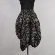 dogstar sazanka balloon skirt black abby maud face pied