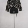 dogstar sazanka jacket black abby maud face pied