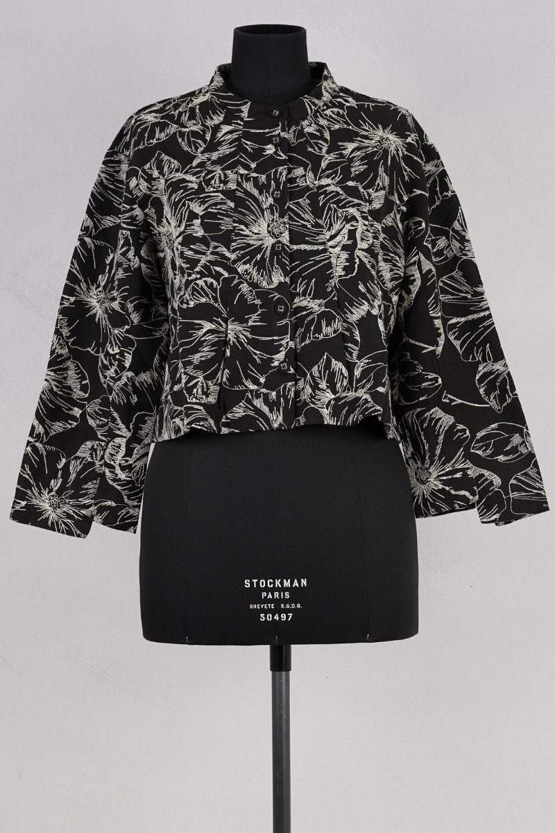 dogstar sazanka short jacket black abby maud face