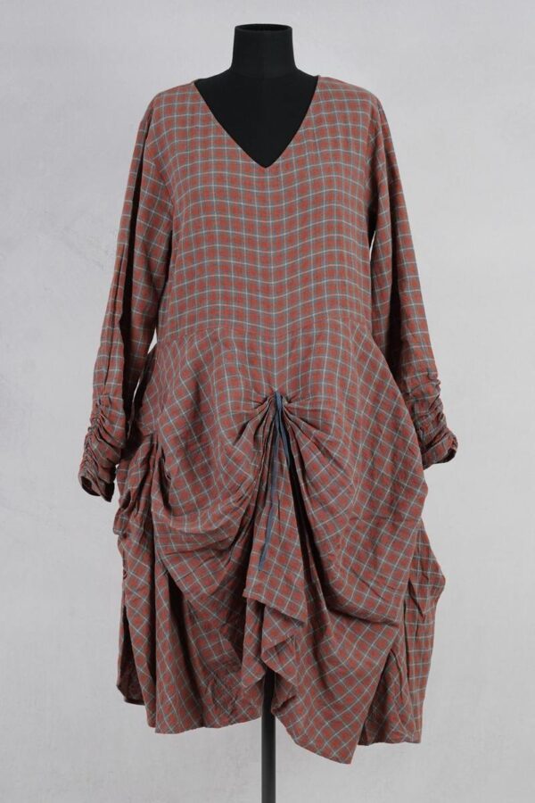 ewa i walla valborg robe 55977 checked abby maud face