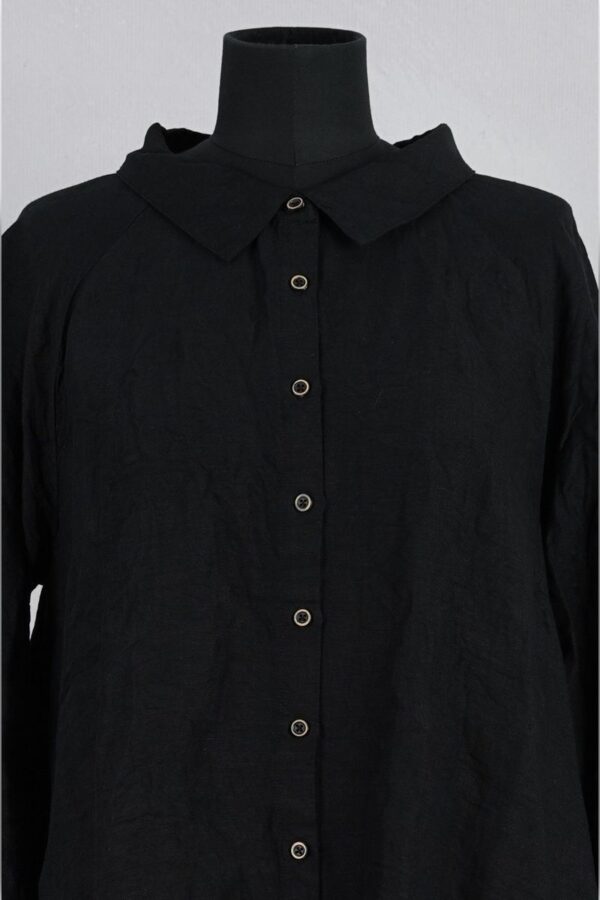 ewa i walla fia blouse 44214 black abby maud face zoom