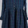 ewa i walla sally robe 55975 blue checked abby maud dos zoom