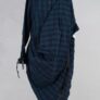 ewa i walla sally robe 55975 blue checked abby maud face 1