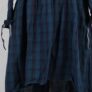 ewa i walla sally robe 55975 blue checked abby maud face bas