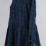 ewa i walla sally robe 55975 blue checked abby maud profil manche