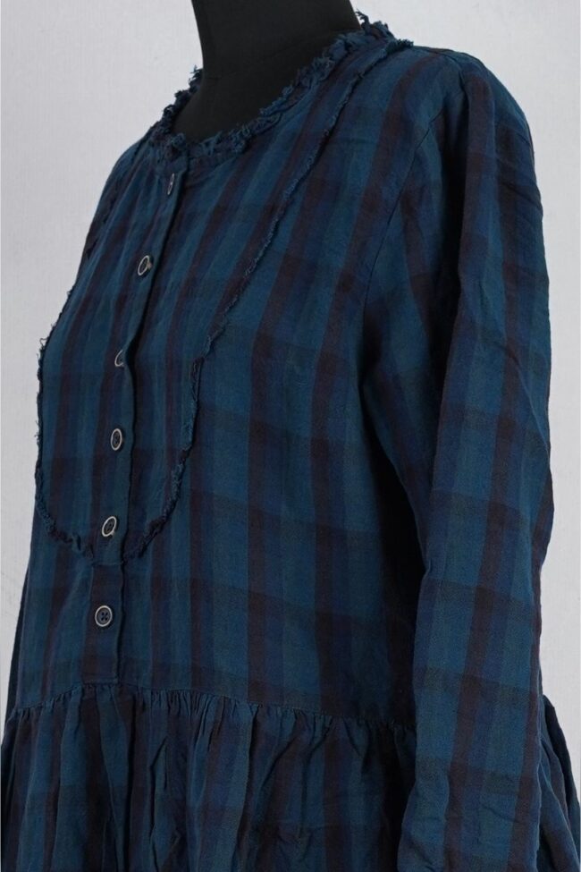 ewa-i-walla-sally-robe-55975-blue-checked-abby-maud-profil-zoom ewa i walla sally robe 55975 blue checked abby maud profil zoom