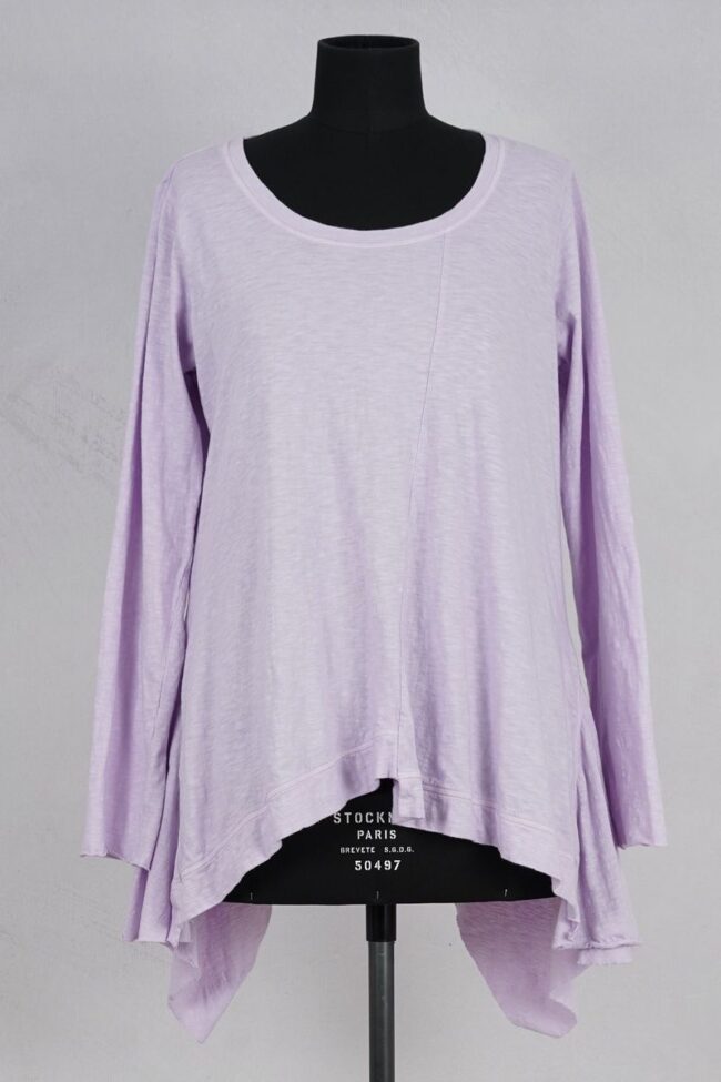 krista larson ballet tee jersey lavender abby maud face 1