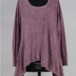 krista larson ballet tee merlot distress abby maud face