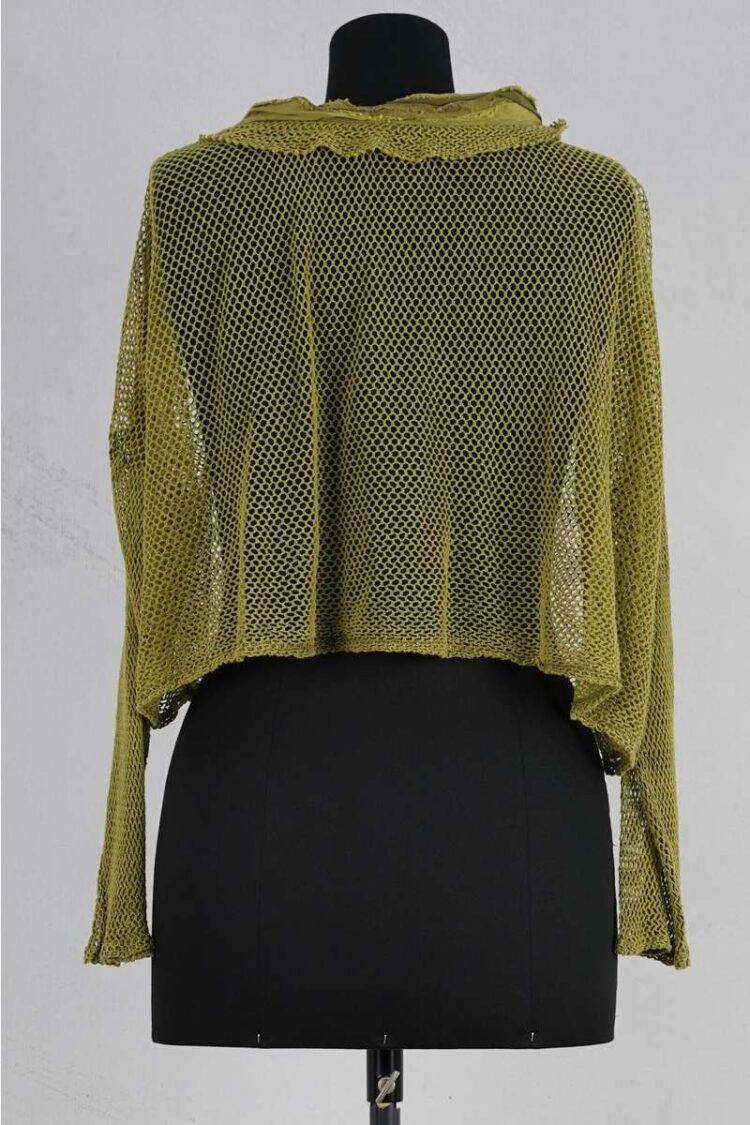 krista-larson-crop-fishnet-cardigan-avocado-abby-maud-dos krista larson crop fishnet cardigan avocado abby maud dos