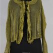 krista larson crop fishnet cardigan avocado abby maud face 6