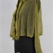 krista larson crop fishnet cardigan avocado abby maudprofil 2