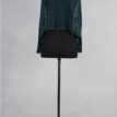krista larson crop fishnet cardigan teal abby maud dos 2