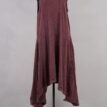 krista larson designs robe long ballet slip garnet enzyme abby maud face en pied