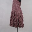 krista larson designs robe low rouched slip merlot floral abby maud profil attache en pied
