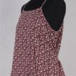 krista larson designs robe low rouched slip merlot floral abby maud profil attache zoom