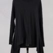 krista larson designs tee shirt ballet tee black abby maud face