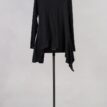 krista larson designs tee shirt ballet tee black abby maud face pied