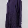 krista larson low rouched coat linen eggplant abby maud profil 1