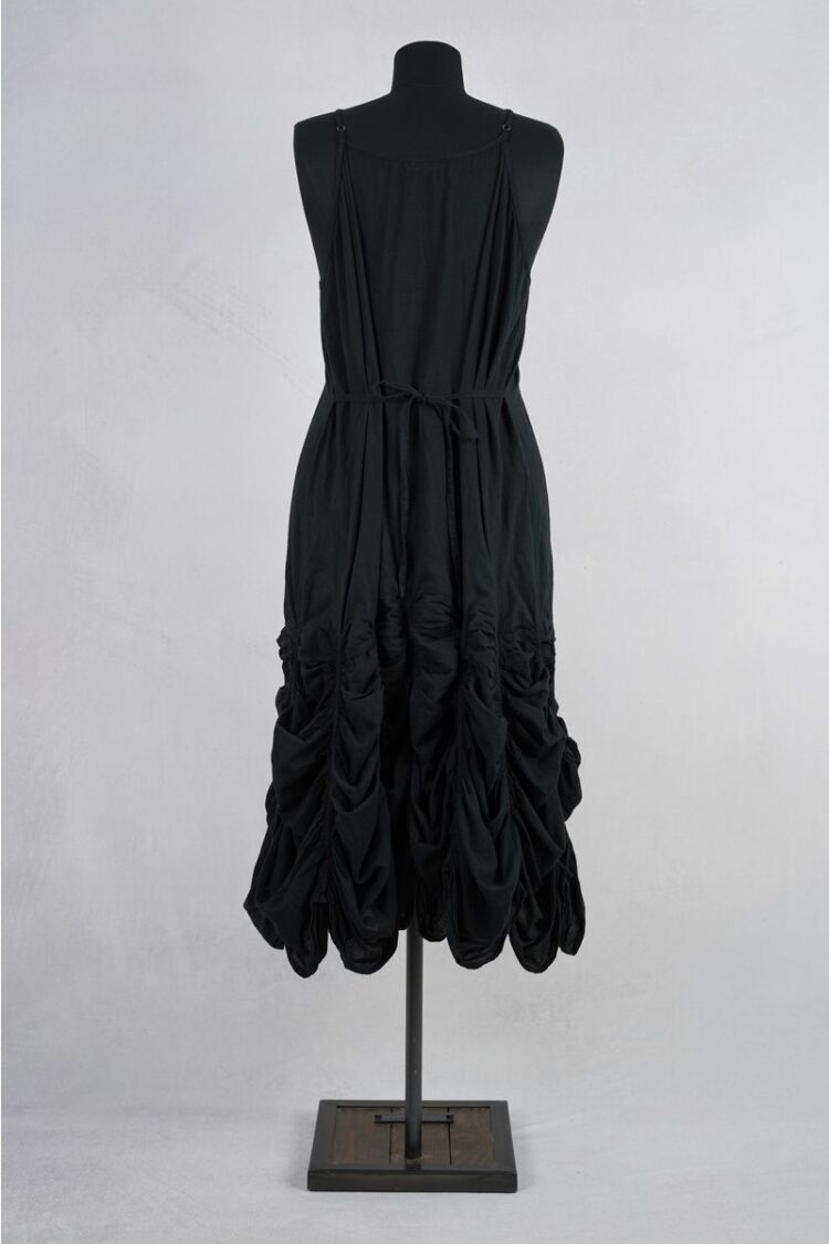 krista larson low rouched slip black voile cotton abby maud dos 2 krista larson low rouched slip black voile cotton abby maud dos 2