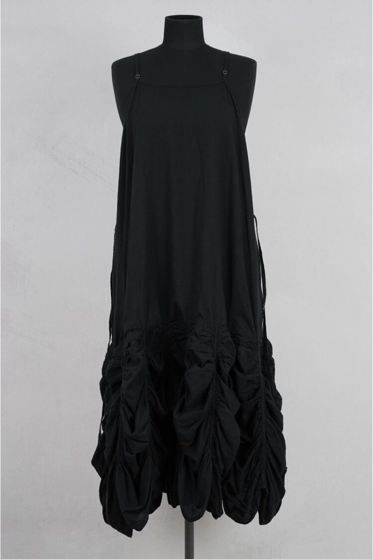 krista larson low rouched slip black voile cotton abby maud face 3 krista larson low rouched slip black voile cotton abby maud face 3