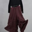 krista larson stormy pants merlot linen striped abby maud face 5