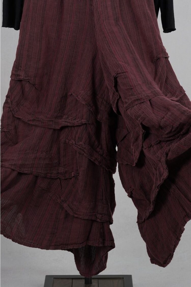 krista larson stormy pants merlot linen striped abby maud face 6 krista larson stormy pants merlot linen striped abby maud face 6