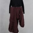 krista larson stormy pants merlot linen striped abby maud face 7
