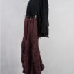 krista larson stormy pant merlot linen striped abby maud profil