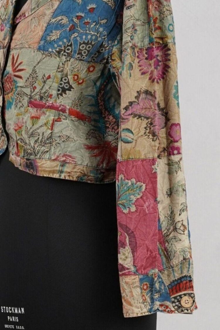 jls madras veste blue patch abby maud boutique 3 jls madras veste blue patch abby maud boutique 3