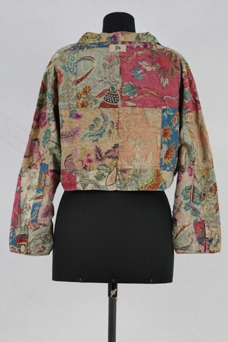 jls madras veste blue patch abby maud boutique 5 jls madras veste blue patch abby maud boutique 5