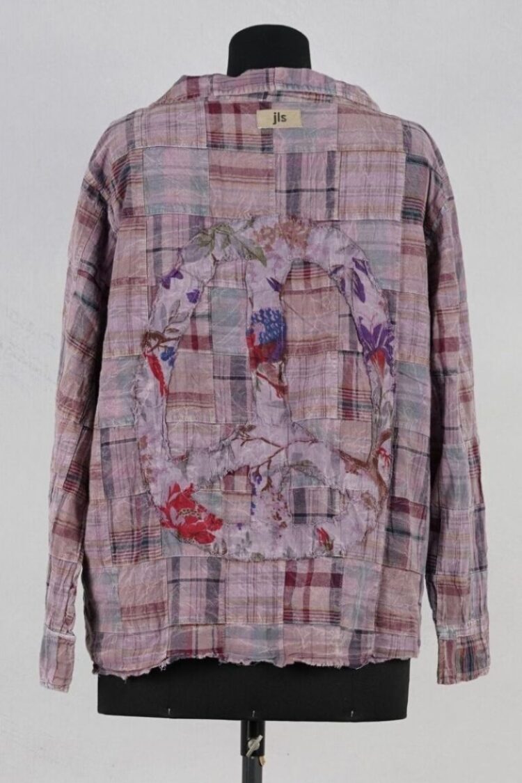 jls madras veste peace and love abby maud boutique 6 jls madras veste peace and love abby maud boutique 6