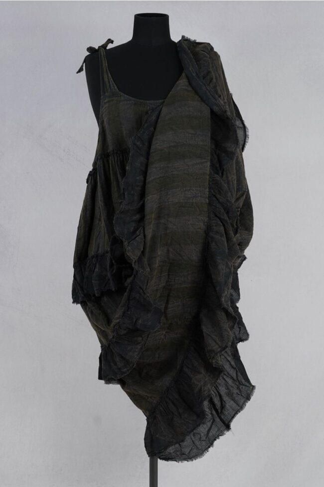 jls madras robe h 411 black abby maud